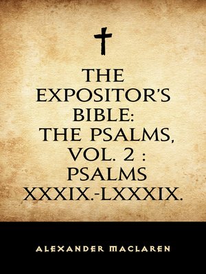 cover image of The Expositor's Bible